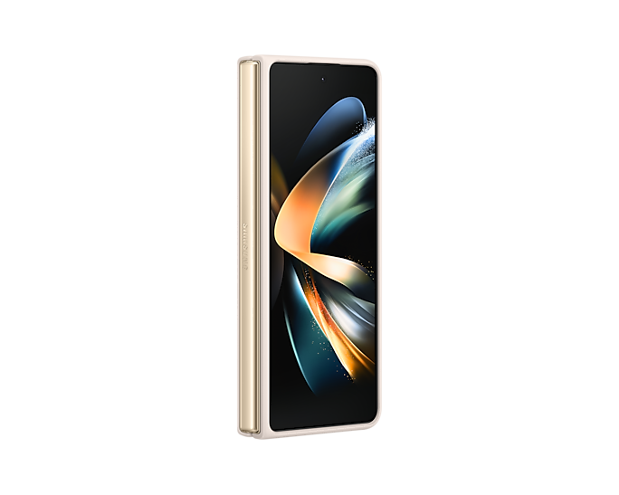 Samsung Slim Standing Mobile Phone Cover For Galaxy Z Fold4 Sand EF-MF936CUEGWW (New / Open Box)