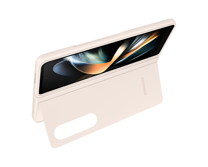Samsung Slim Standing Mobile Phone Cover For Galaxy Z Fold4 Sand EF-MF936CUEGWW (New / Open Box)