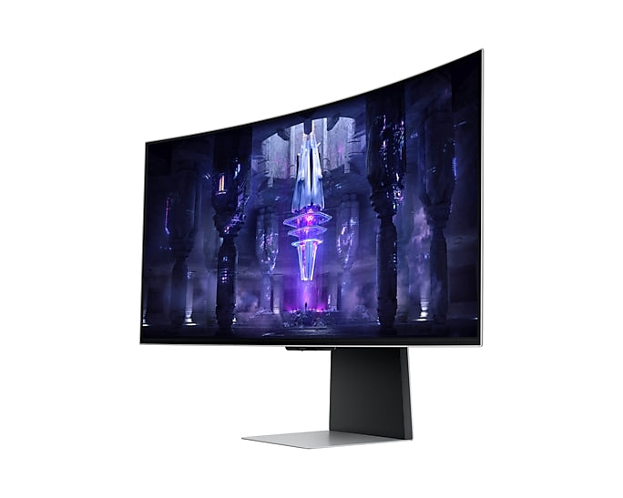 Samsung 34'' Gaming Monitor Curved Smart OLED 0.1ms 3440x1440 LS34BG850SUXXU (New / Open Box)