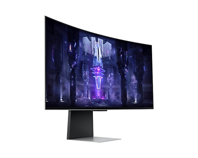 Samsung 34'' Gaming Monitor Curved Smart OLED 0.1ms 3440x1440 LS34BG850SUXXU (New / Open Box)