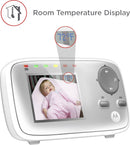 Motorola MBP482 2.4 Inch Video Baby Monitor Built In Heat Sensor (Renewed)