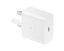 Samsung 15W Adaptive Fast Charger (USB C without Cable) White EP-T1510NWEGGB (New / Open Box)