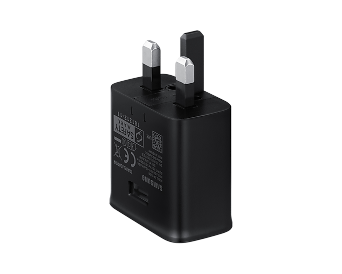 Samsung 15W Travel Adapter (Fast Charging with USB Type-C Cable) EP-TA200CBEGGB (New / Open Box)
