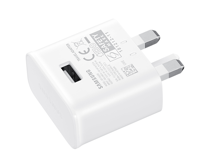 Samsung 15W Travel Adapter (Adaptive Fast Charging W/O USB Cable) EP-TA200NWEGGB (New / Open Box)