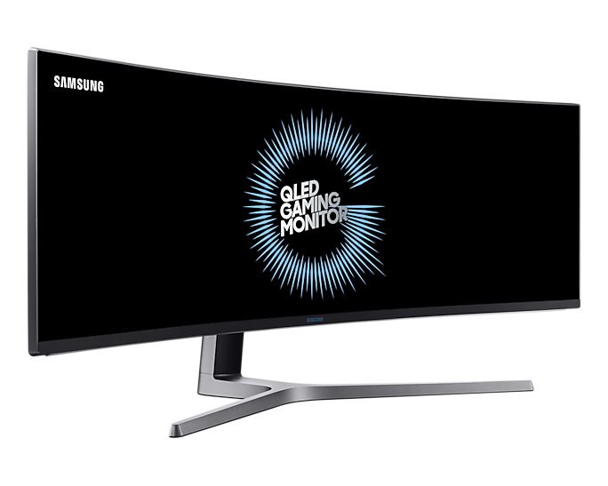 Samsung 49'' LC49HG90DMRXXU Dual-FHD Curved Gaming Monitor 3840x1080 Quantum Dot (New)