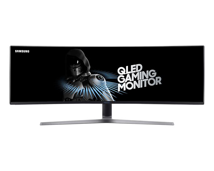 Samsung 49'' LC49HG90DMRXXU Dual-FHD Curved Gaming Monitor 3840x1080 Quantum Dot (New)
