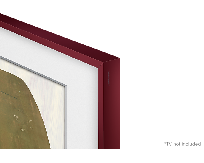 Samsung VG-SCFR55BR/XC Customisable Burgundy Red Bezel For The Frame 55 Inch TV (New)