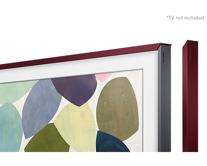 Samsung VG-SCFR55BR/XC Customisable Burgundy Red Bezel For The Frame 55 Inch TV (New)