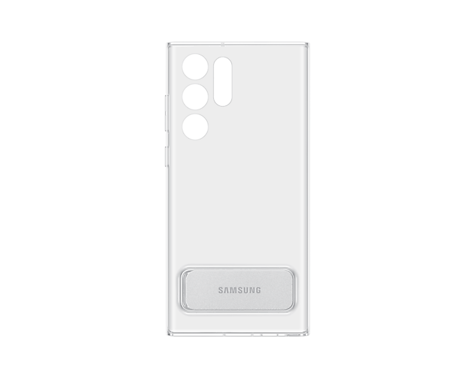 Samsung EF-JS908CTEGWW Galaxy S22 Ultra Clear Standing Mobile Phone Cover (New / Open Box)