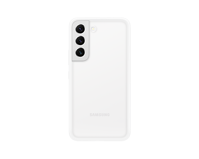 Samsung Galaxy S22 Frame Mobile Phone Cover White EF-MS901CWEGWW (New / Open Box)