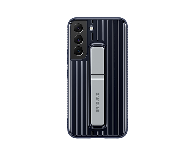 Samsung Galaxy S22 Protective Standing Mobile Phone Cover Navy EF-RS901CNEGWW (New / Open Box)