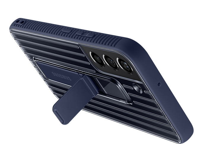 Samsung Galaxy S22 Protective Standing Mobile Phone Cover Navy EF-RS901CNEGWW (New / Open Box)