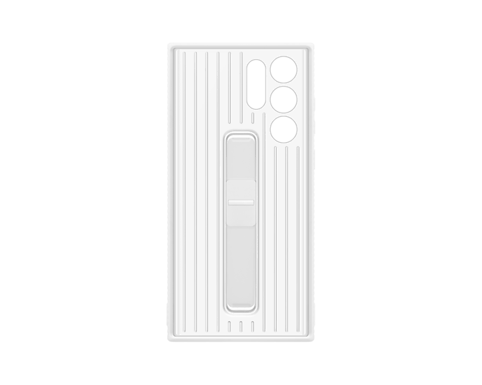 Samsung EF-RS908CWEGWW Galaxy S22 Ultra Protective Standing Phone Cover White (New / Open Box)