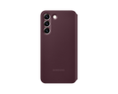 Samsung Galaxy S22 Smart Clear View Cover Burgundy EF-ZS901CEEGEW (New / Open Box)