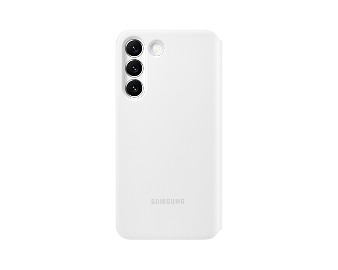 Samsung Galaxy S22 Smart Clear View Cover White EF-ZS901CWEGEW (New / Open Box)