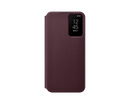 Samsung Galaxy S22+ Smart Clear View Mobile Phone Cover Burgundy EF-ZS906CEEGEW (New / Open Box)