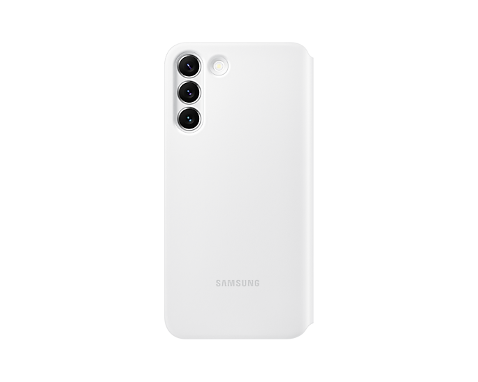 Samsung Galaxy S22+ Smart Clear View Mobile Phone Cover White EF-ZS906CWEGEW (New / Open Box)