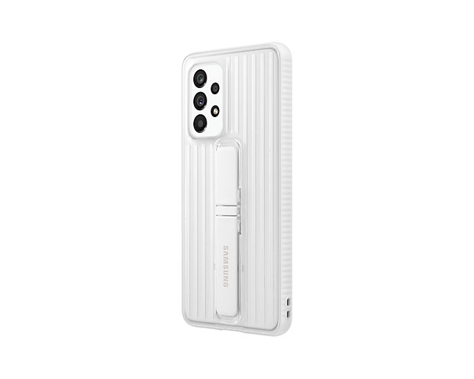 Samsung EF-RA536CWEGWW Galaxy A53 5G Protective Standing Mobile Phone Cover White (New / Open Box)