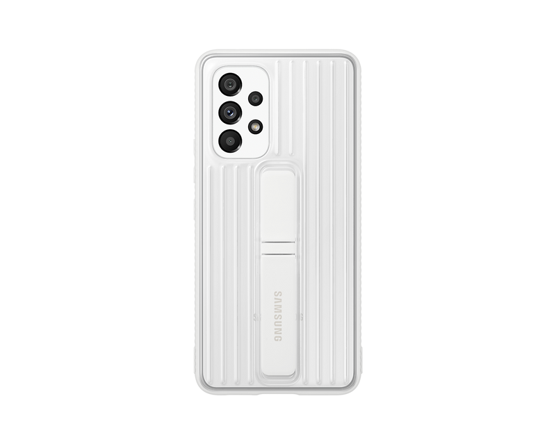 Samsung EF-RA536CWEGWW Galaxy A53 5G Protective Standing Mobile Phone Cover White (New / Open Box)