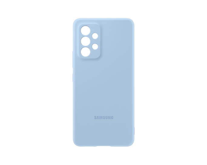 Samsung Galaxy A53 5G Silicone Mobile Phone Cover Arctic Blue EF-PA536TLEGWW (New / Open Box)