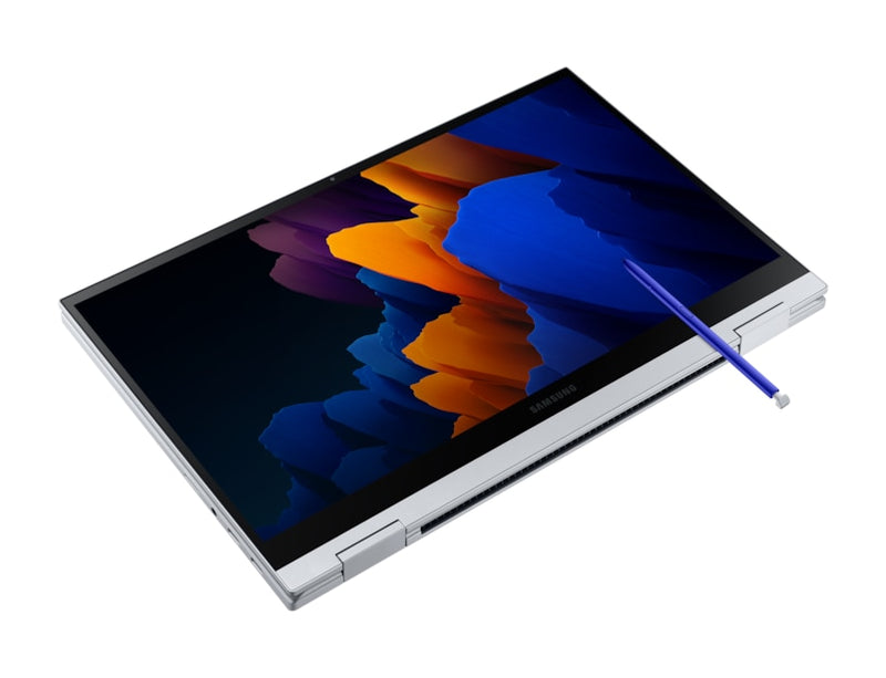 Samsung Galaxy Book Flex2 5G Intel Core i7 13.3 In 2-in-1 Laptop Royal Silver (Renewed)