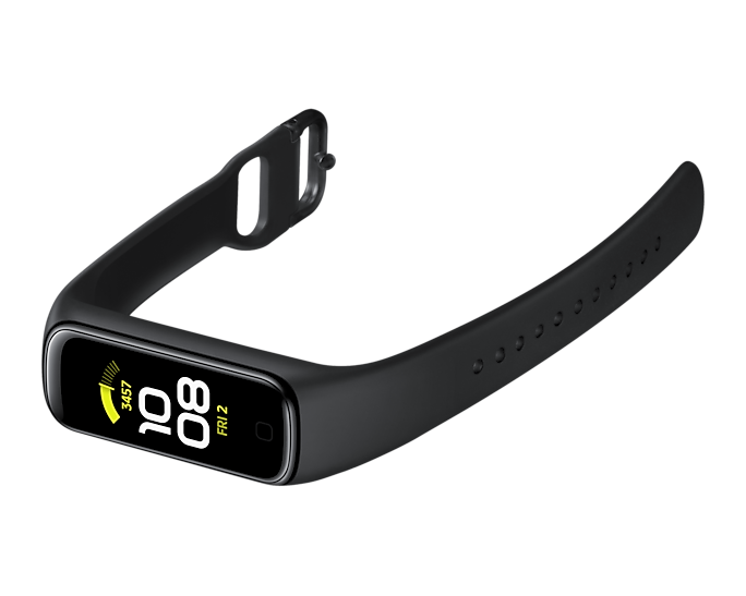 Samsung SM-R220NZKAEUA Galaxy Fit2 AMOLED Wristband Activity Tracker Black (Renewed)