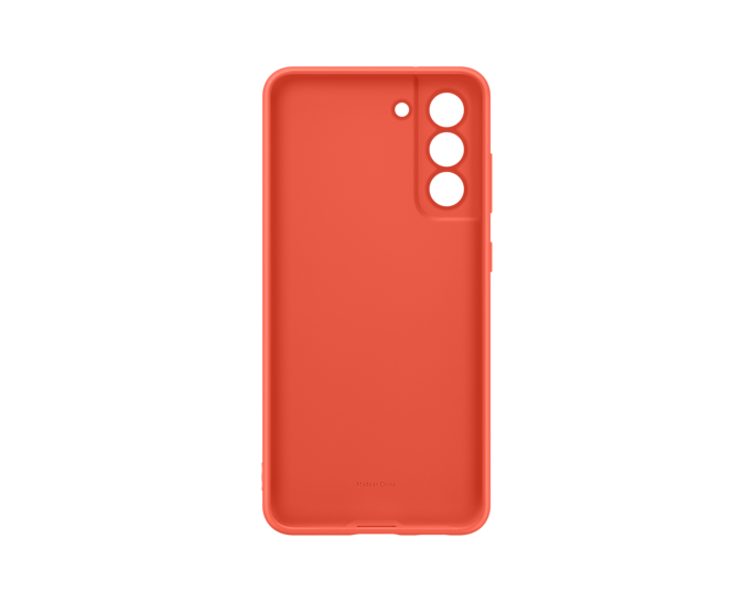 Samsung Galaxy S21 FE 5G Silicone Mobile Phone Cover Coral EF-PG990TPEGWW (New / Open Box)
