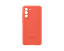 Samsung Galaxy S21 FE 5G Silicone Mobile Phone Cover Coral EF-PG990TPEGWW (New / Open Box)