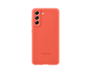 Samsung Galaxy S21 FE 5G Silicone Mobile Phone Cover Coral EF-PG990TPEGWW (New / Open Box)