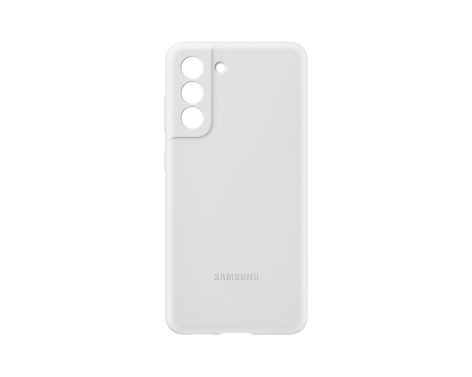 Samsung Galaxy S21 FE 5G Silicone Mobile Phone Cover White EF-PG990TWEGWW (New / Open Box)