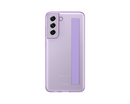Samsung Galaxy S21 FE Clear Phone Cover With Strap Lavender EF-XG990CVEGWW (New / Open Box)
