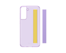 Samsung Galaxy S21 FE Clear Phone Cover With Strap Lavender EF-XG990CVEGWW (New / Open Box)
