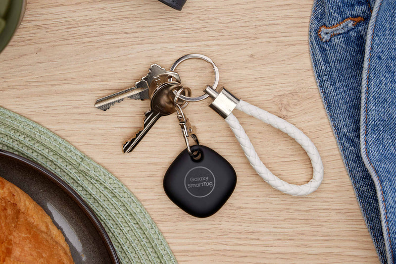 Samsung EI-T5300BBEGEU Galaxy SmartTag Bluetooth Item Finder Key Finder Black (Renewed)