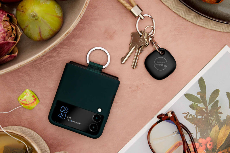 Samsung EI-T5300BBEGEU Galaxy SmartTag Bluetooth Item Finder Key Finder Black (Renewed)