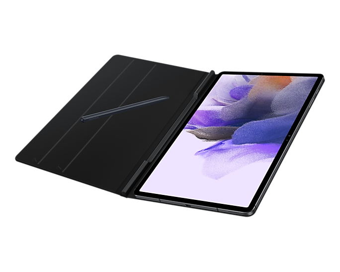 Samsung Galaxy Tab S7+/S7 FE Book Cover Black EF-BT730PBEGEU (New / Open Box)