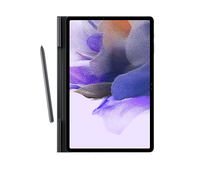 Samsung Galaxy Tab S7+/S7 FE Book Cover Black EF-BT730PBEGEU (New / Open Box)