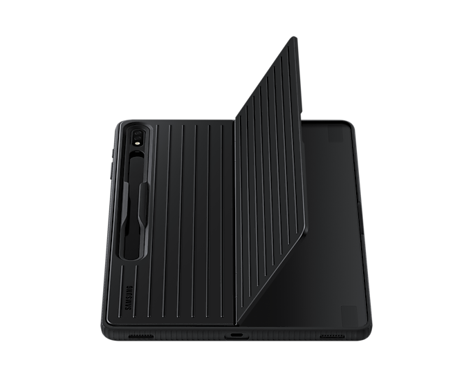 Samsung Galaxy Tab S8 Plus Protective Standing Cover Black EF-RX800CBEGWW (New / Open Box)