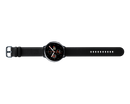 Samsung Galaxy Watch Active 2 LTE Bluetooth Wi-Fi GPS Black Stainless Steel 44 mm Leather Strap (Renewed)