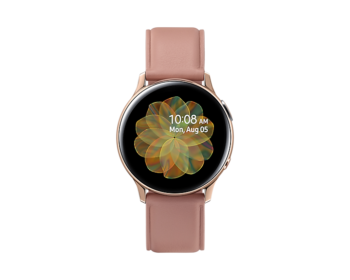 Samsung Galaxy Watch Active2 LTE Bluetooth Wi-Fi GPS Gold Stainless Steel 40 mm (Renewed)