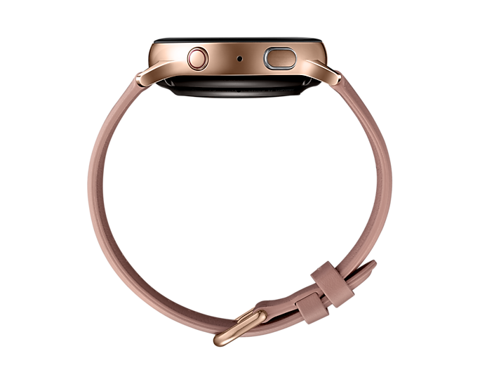 Samsung Galaxy Watch Active2 LTE Bluetooth Wi-Fi GPS Gold Stainless Steel 40 mm (Renewed)