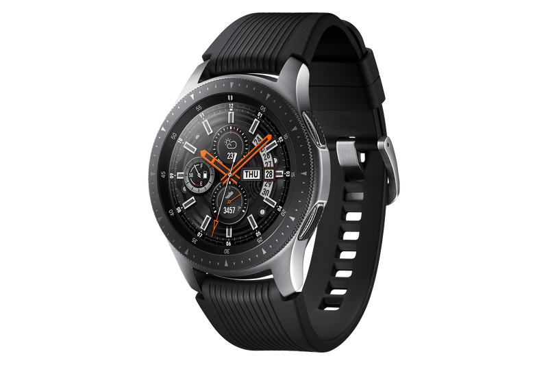 Samsung SM-R805FZSABTU Galaxy Smart Watch LTE 4G Silver 46mm (Renewed)