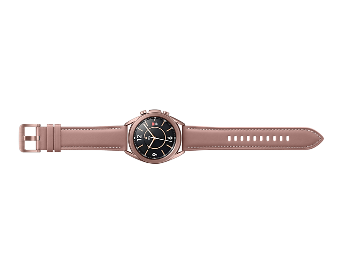 Samsung Galaxy Watch 3 Bluetooth Wi Fi GPS Mystic Bronze 41mm Leather