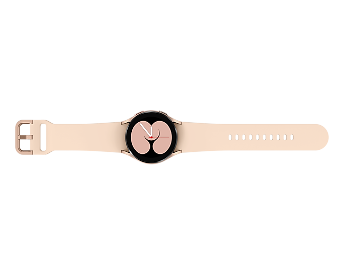 Samsung Galaxy Watch 4 LTE 4G Bluetooth Wi-Fi GPS Aluminum 40 mm Pink Gold (Renewed)