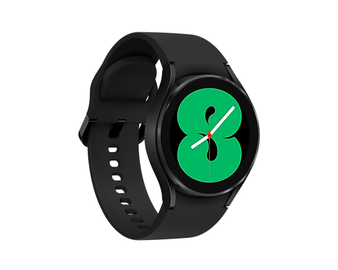 Samsung Galaxy Watch 4 LTE 4G Bluetooth Wi-Fi GPS Aluminum 40 mm Black (Renewed)