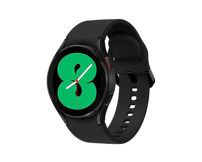 Samsung Galaxy Watch 4 LTE 4G Bluetooth Wi-Fi GPS Aluminum 40 mm Black (Renewed)