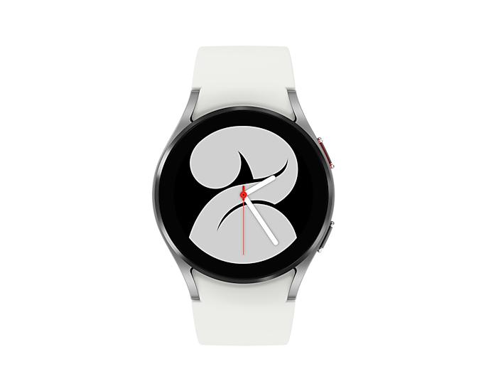 Samsung Galaxy Watch 4 LTE 4G Bluetooth Wi-Fi GPS Aluminum 40 mm Silver (Renewed)