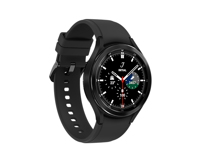 Samsung Galaxy Watch 4 Classic 4G LTE Bluetooth Wi-Fi GPS Stainless Steel 46mm (Renewed)