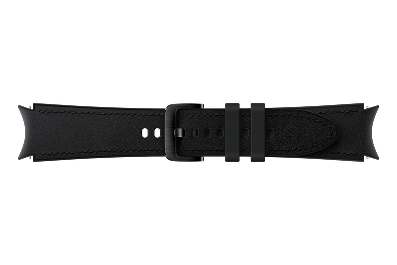 Samsung SM-R860NZSDWEU Galaxy Watch4 Bluetooth 40mm Black Leather Band [S/M] (Renewed)