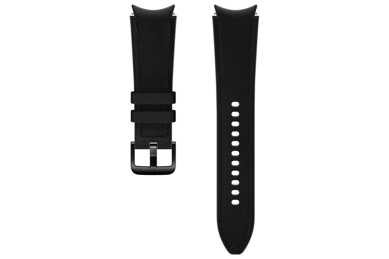 Samsung SM-R860NZSDWEU Galaxy Watch4 Bluetooth 40mm Black Leather Band [S/M] (Renewed)