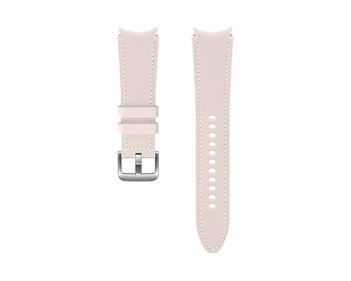 Samsung Galaxy Watch 4/Watch 4 Classic Hybrid Leather Strap M/L Pink (Renewed)